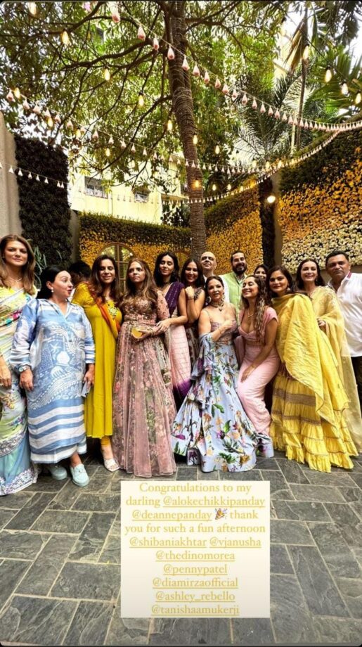 Check Out: Inside Pics Of Ananya Panday's Cousin Alanna Panday And Ivor McCray's Haldi Ceremony 785829