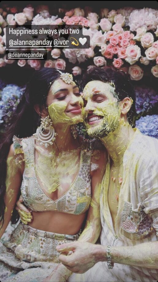 Check Out: Inside Pics Of Ananya Panday's Cousin Alanna Panday And Ivor McCray's Haldi Ceremony 785830
