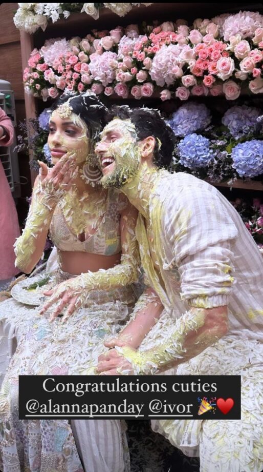 Check Out: Inside Pics Of Ananya Panday's Cousin Alanna Panday And Ivor McCray's Haldi Ceremony 785828