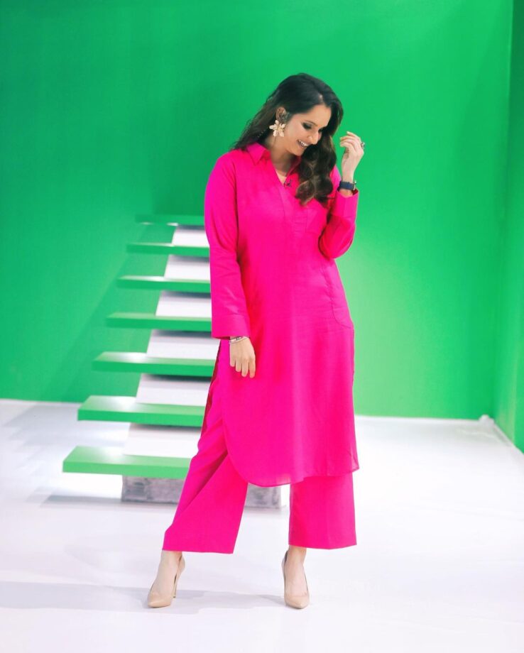 Check Out: Sania Mirza Nails The Monotone Fashion In Kurta Set 778823