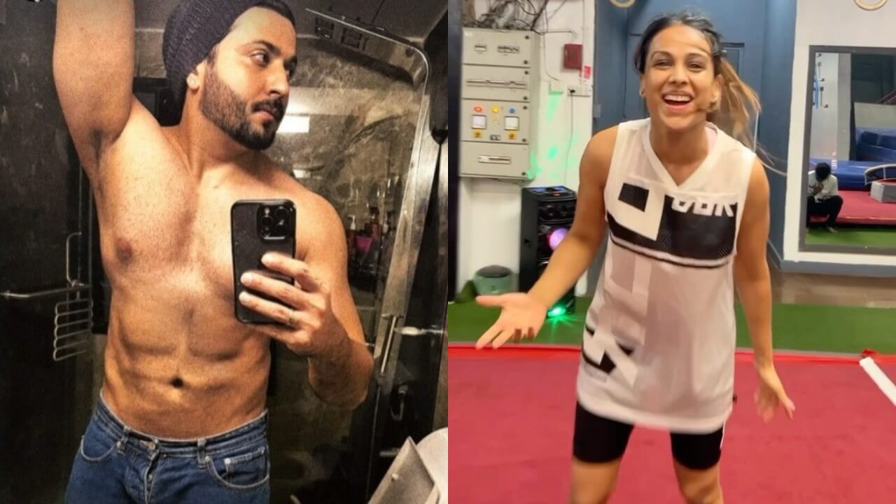 Dheeraj Dhoopar and Nia Sharma's strong fitness game is killer 782626