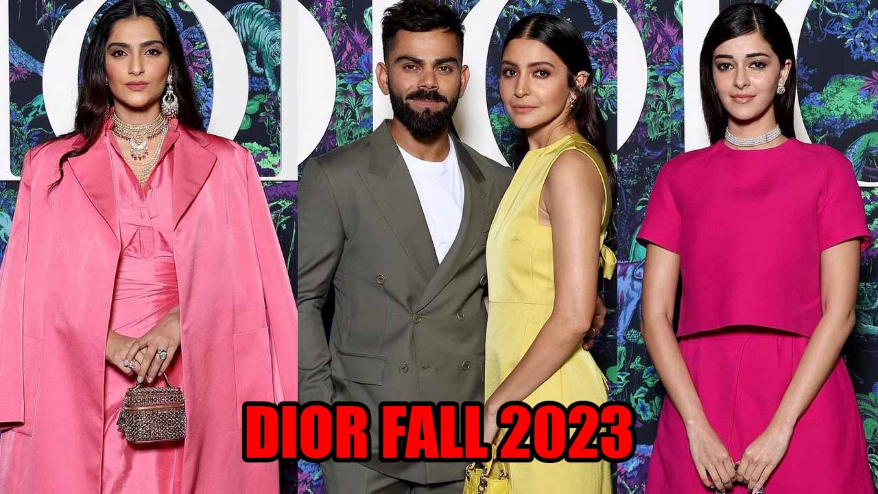 Dior Fall 2023: Anushka Sharma-Virat Kohli, Sonam Kapoor, Athiya Shetty, Ananya Panday, Mira Rajput, Rekha and others grace the red carpet 792065