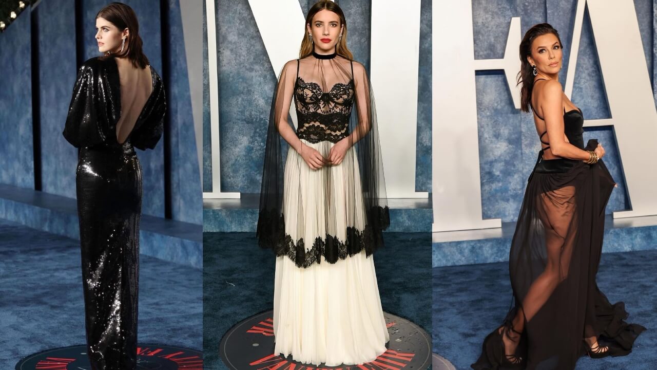 Emma Roberts, Eva Longoria, And Alexandra Daddario Look Stunning In Gown Outfits For Oscars 2023 784768