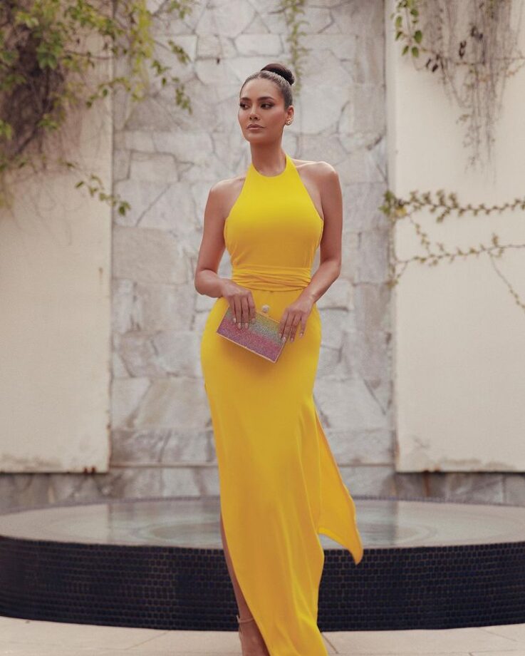 Esha Gupta is all about yellow sunflower vibes, check out sizzling snap 784552