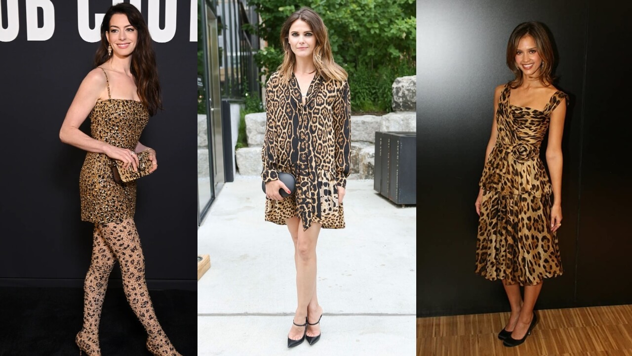 Fashion Battle: Jessica Alba Or Anne Hathaway Or Jennifer Lawrence; Who Looks Bewitching In Leopard Printed Outfits? 784450