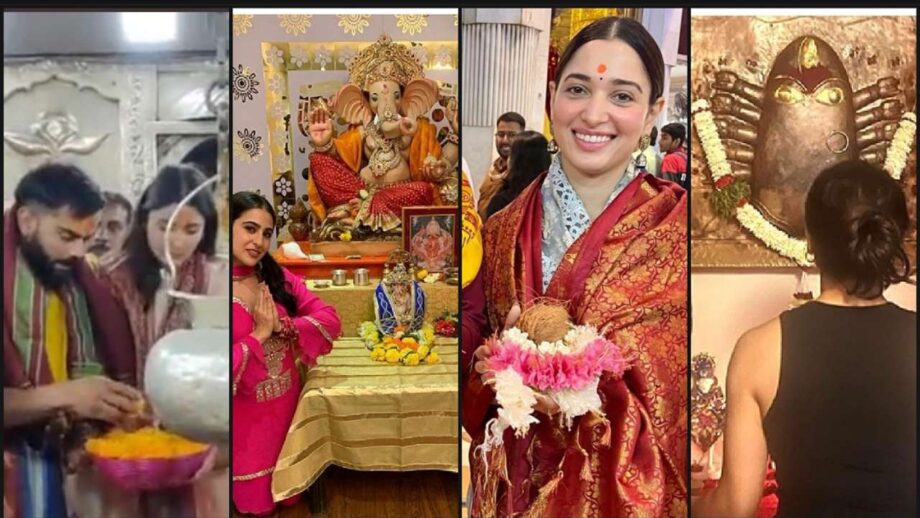 From Samantha Ruth Prabhu to Virat Kohli-Anushka Sharma, Sara Ali Khan, and Tamannaah Bhatia: Celebrities who are spiritual amidst hustle and bustle of daily life 784884
