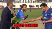 Shahid Afridi rushes to check on Gautam Gambhir after he gets hit on the helmet, watch video 783556