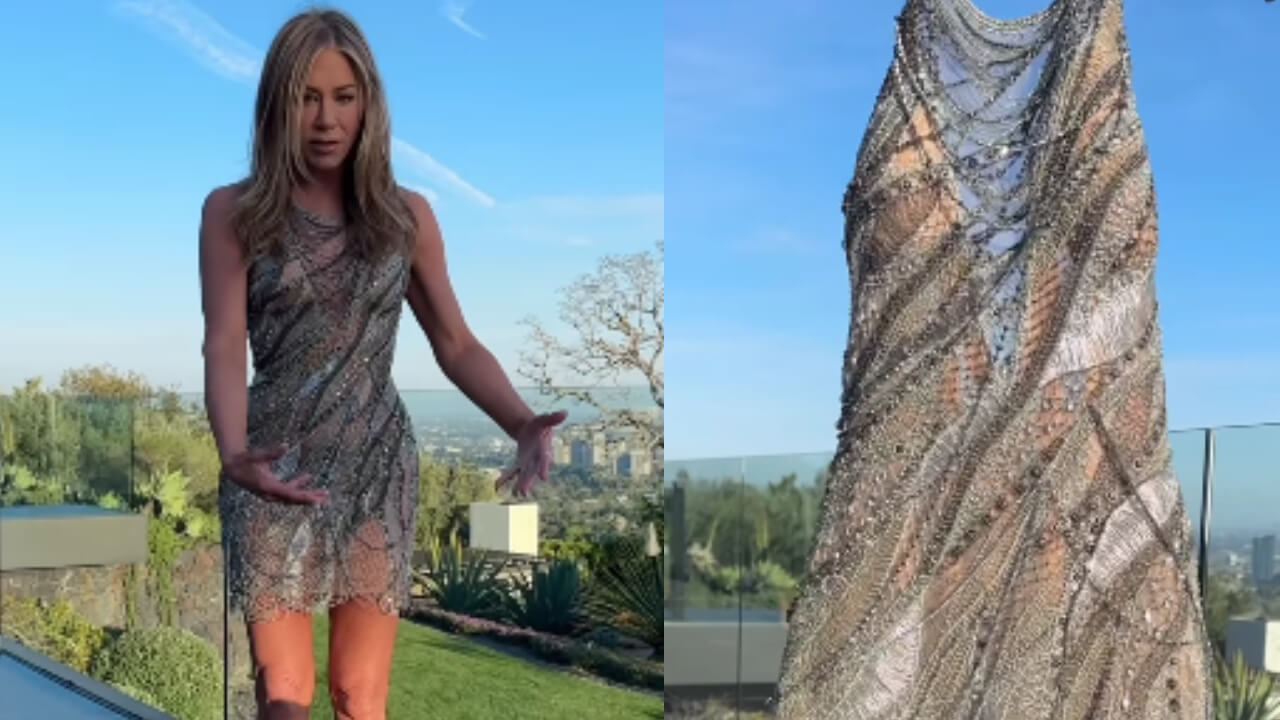 Have You Seen Jennifer Aniston's Video Of Revealing Her Outfit For The MM2 Press Tour? Watch!