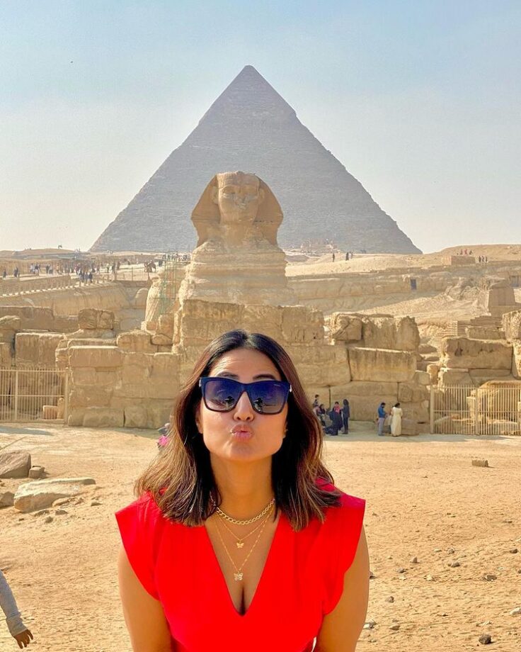 Hina Khan's Travel Posts In Her Visit To Egypt 782287