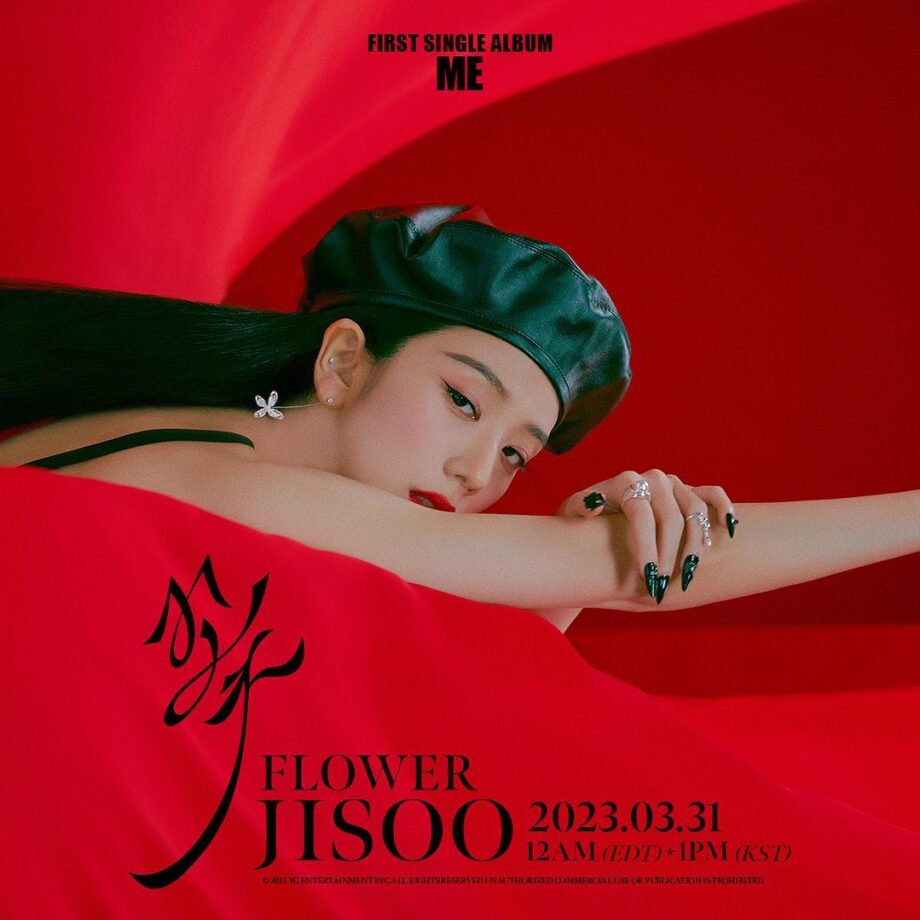 In Pic: Blackpink's Jisoo Looks Stunning In Her New Solo Debut Poster, 'Flower' 787057
