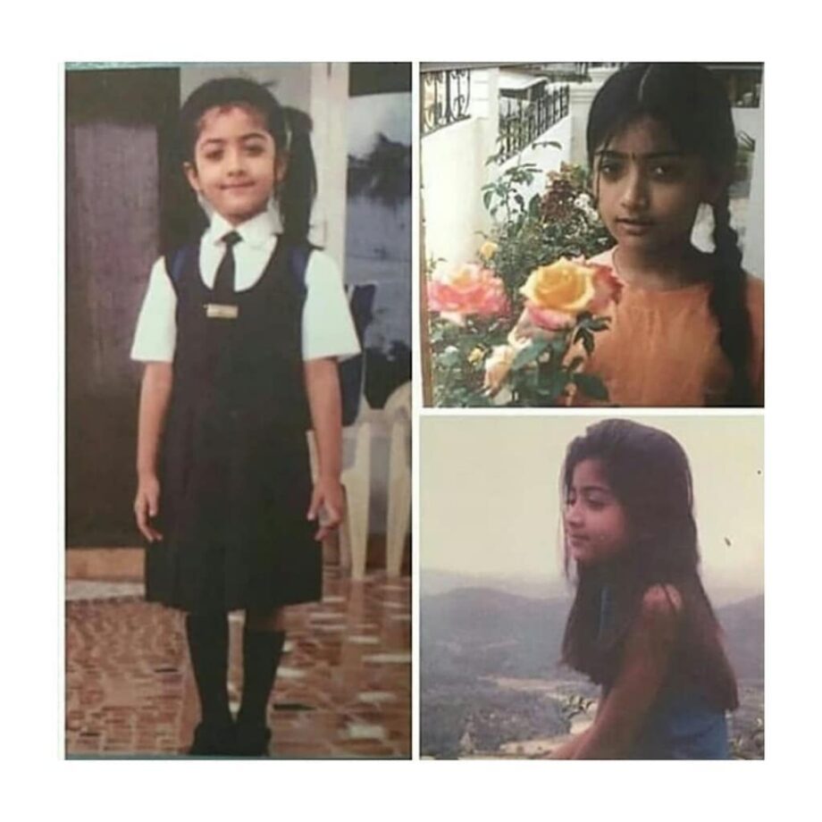 In Pics: Rare and unseen childhood moments of Rashmika Mandanna 790221