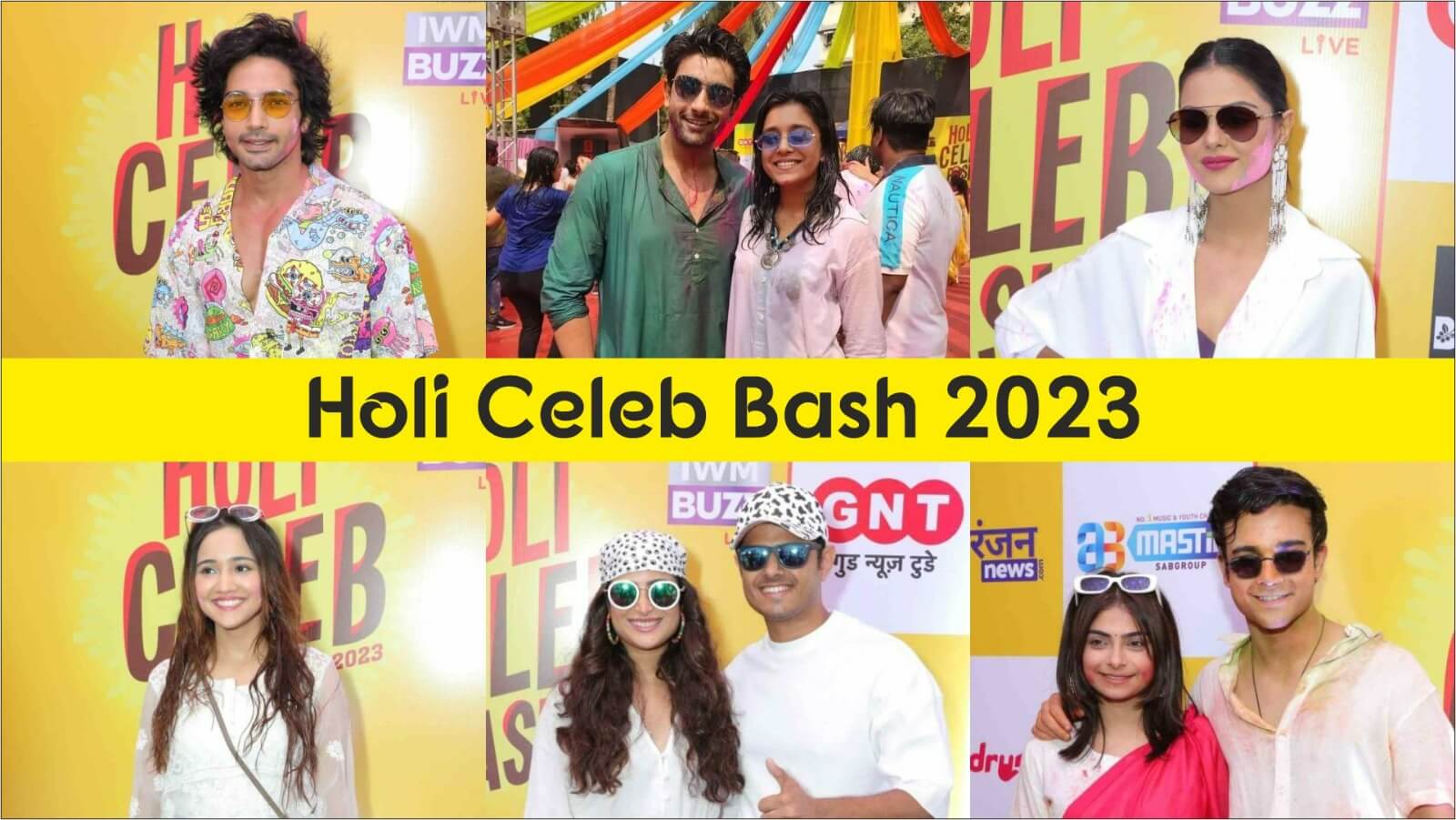 In Pics: Red Carpet of IWMBuzz Holi Celeb Bash 2023