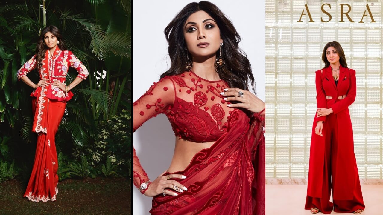 In Pics: Shilpa Shetty is royalty personified in red 790205