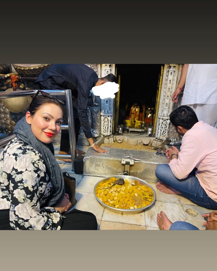 In Pics: TMKOC actress Munmun Dutta visits Karni Mata temple 786890
