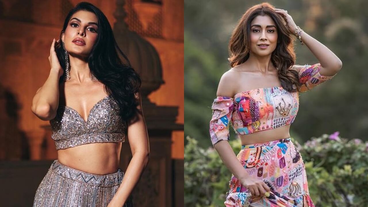Jacqueline Fernandez and Shriya Saran spice up oomph game, see latest snaps 780736