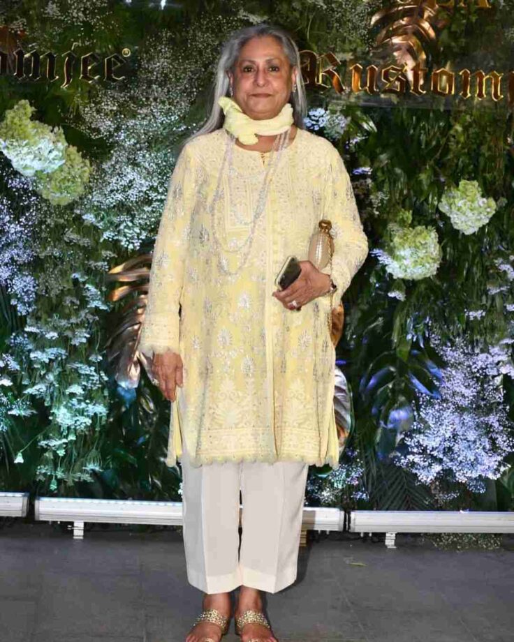 Jaya Bachchan, Radhika Merchant, Shweta Bachchan, And Others Serve Their Fashion At Event By Abu Jani Sandeep Khosla 779734