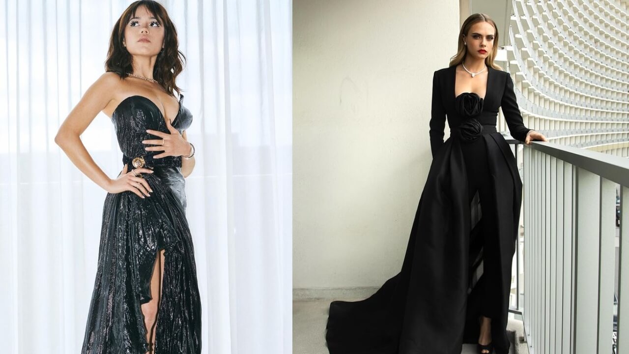 Jenna Ortega VS Cara Delevingne: Whose Black Gown Is Chic And Attractive?  ,  MSN News
