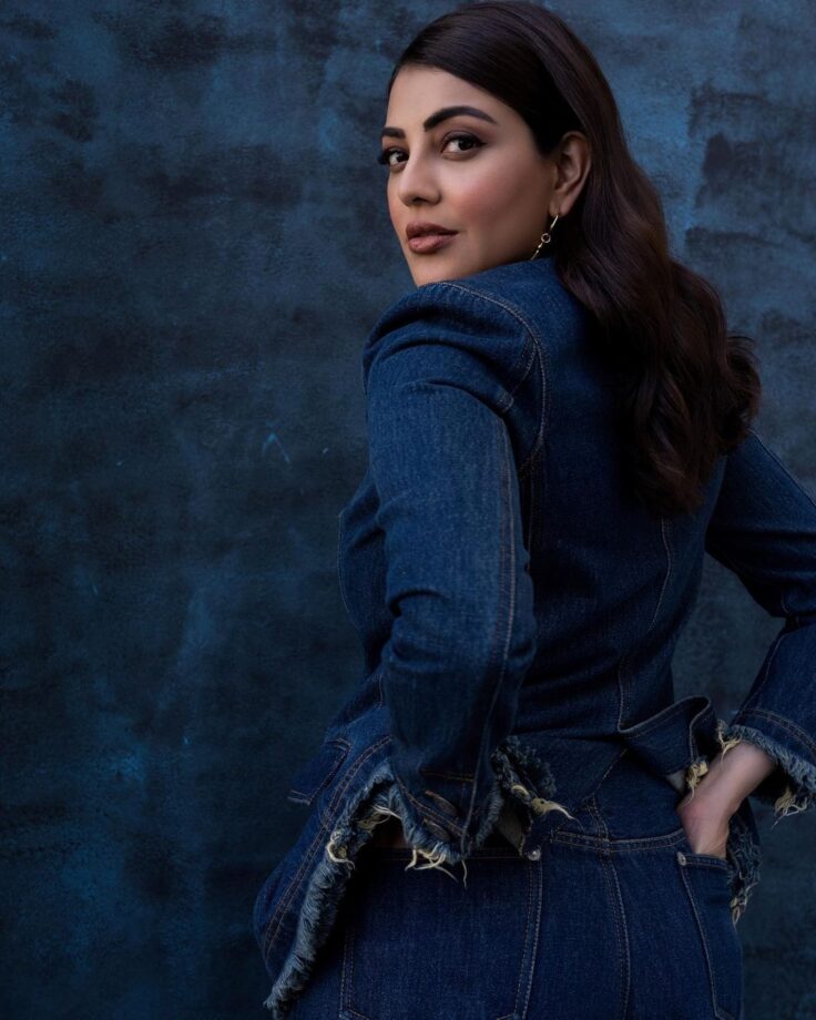 Kajal Aggarwal Has Her Fashion Game On Point In A Denim Outfit, See Pic 782445