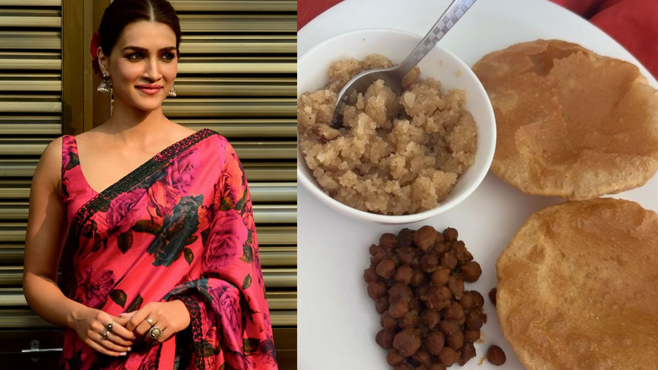 Kriti Sanon's Traditional Ashtami Meal Of Chana Puri With Halwa; Check Out Finger-Licking Recipe 791145