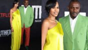 Luther: The Fallen Sun Premiere: Idris Elba and his wife Sabrina play with pastels, see pic 782526
