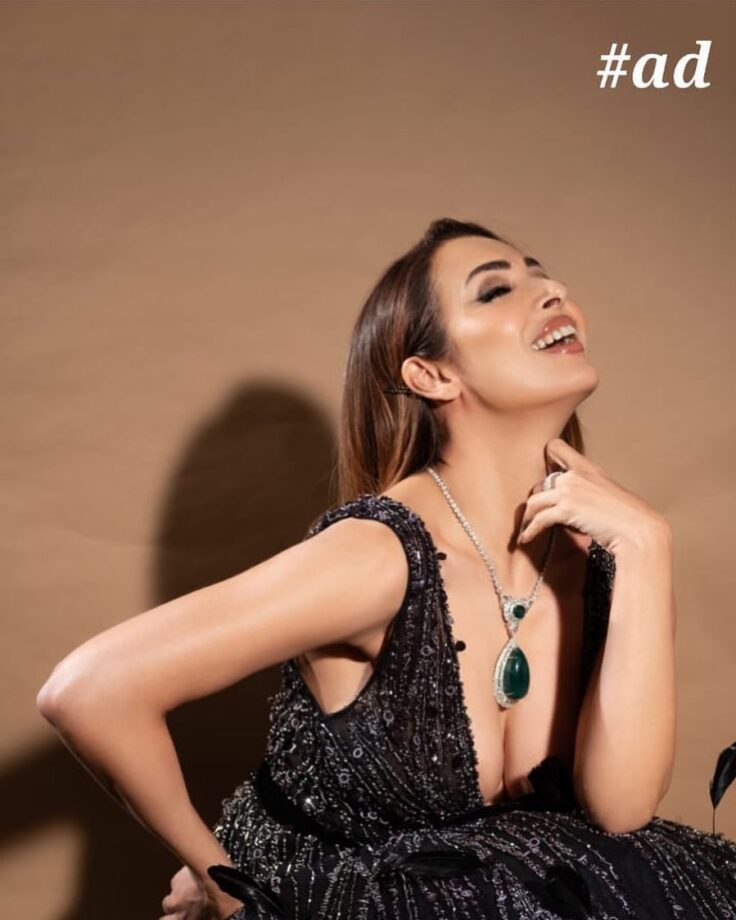 Malaika Arora Turns Up The Heat In A Black Sequin Gown 783567