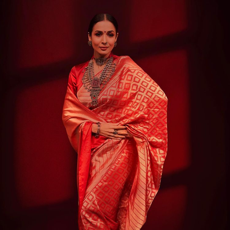 Malaika Arora's Sizzling Ethnic Drapes Every Girl Should Have 784869