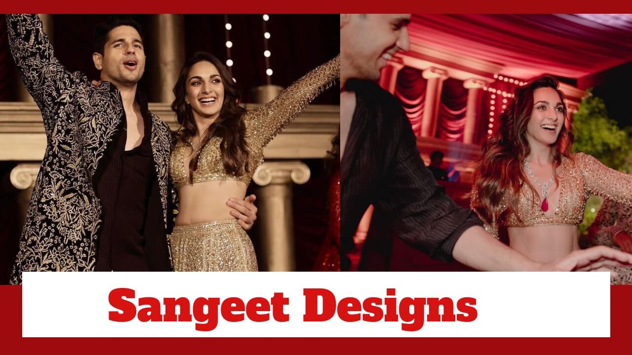 Manisha Malhotra Showcases His Stunning Fashion Designs For Sidharth Malhotra and Kiara Advani's Sangeet Nite 778962