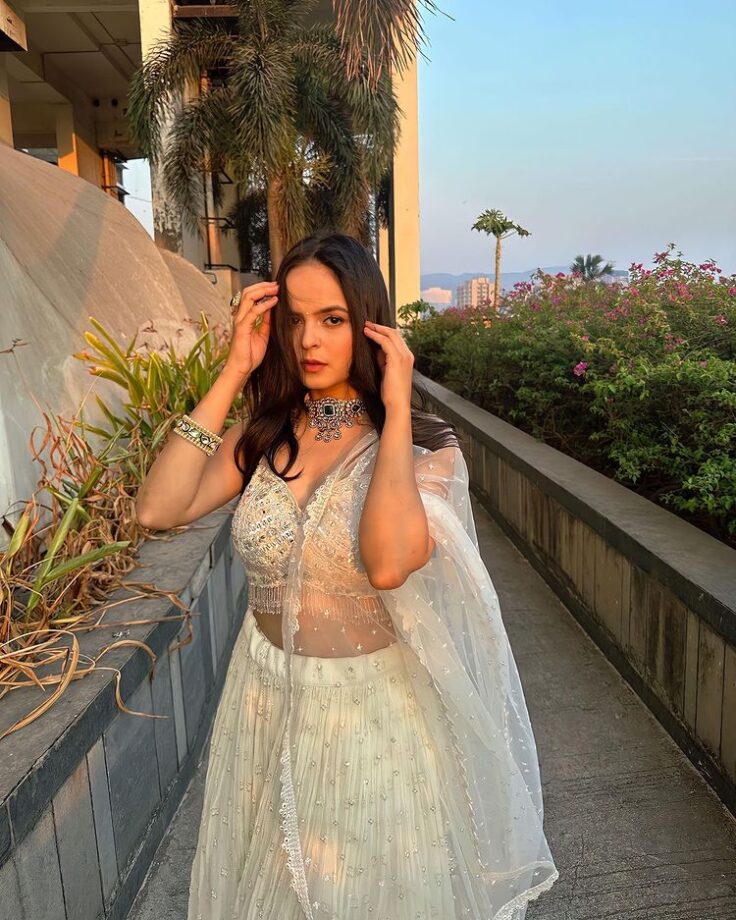 Palak Sindhwani melts hearts in shimmery see-through lehenga, we are in love 780073