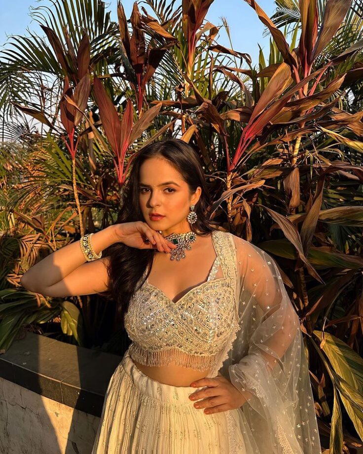 Palak Sindhwani melts hearts in shimmery see-through lehenga, we are in love 780074
