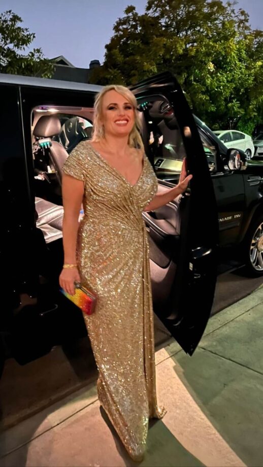 Rebel Wilson Flaunts Her Hourglass Figure In A Shimmery Dress At Oscars 2023 784911