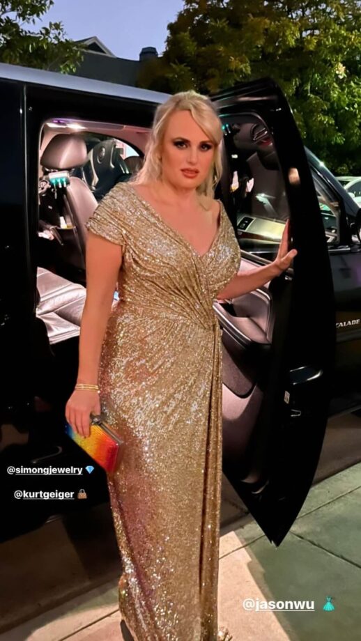 Rebel Wilson Flaunts Her Hourglass Figure In A Shimmery Dress At Oscars 2023 784910