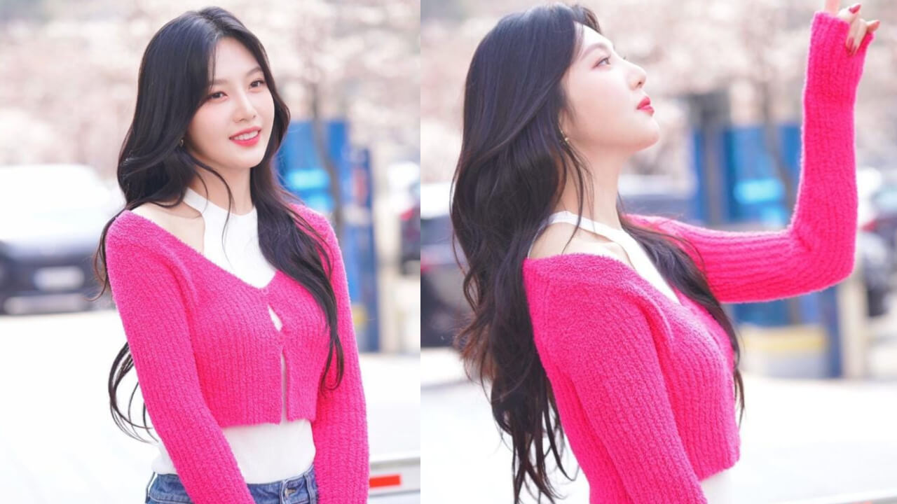 Red Velvet Joy Is The Prettiest Style Queen In A Magenta Jacket And Blue Jeans 791534