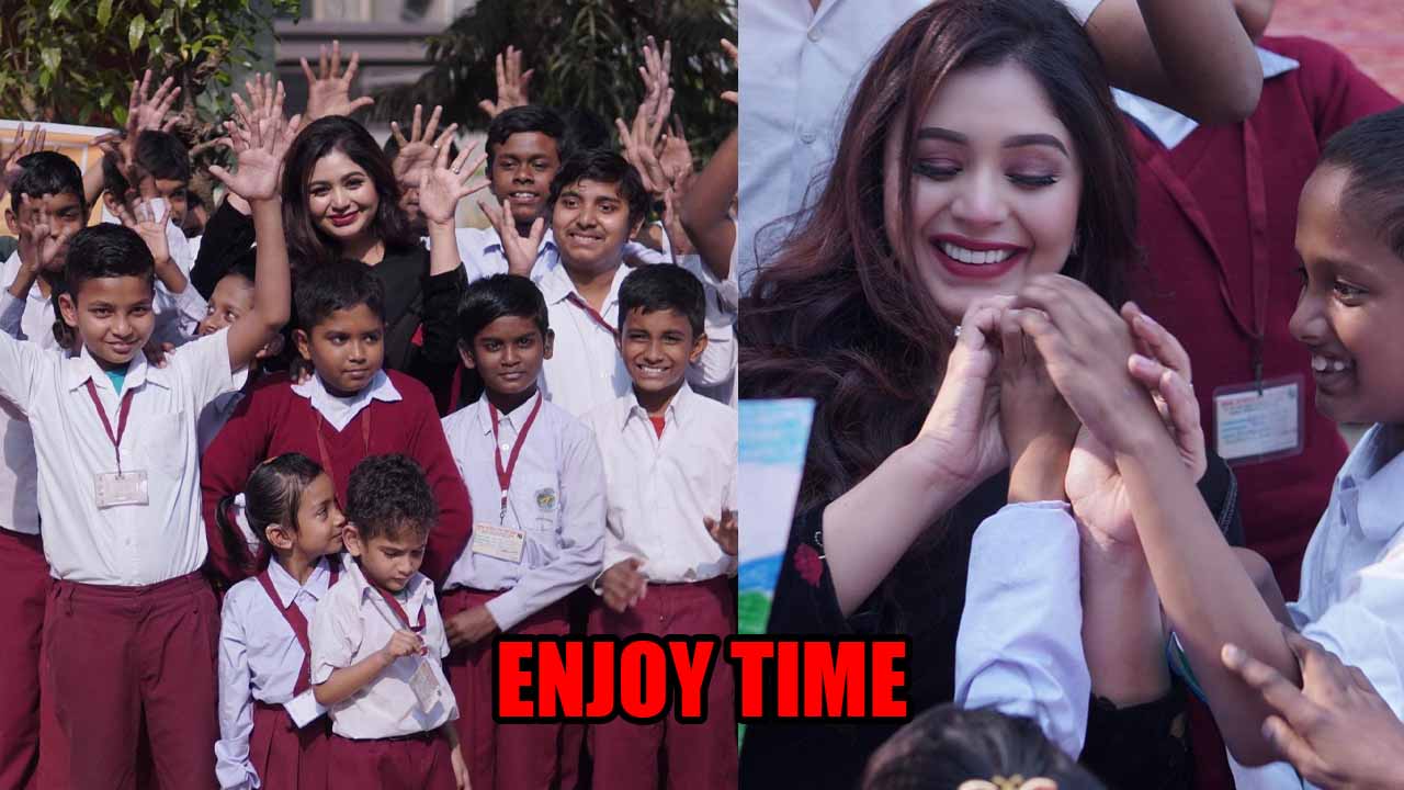 Ritabhari Chakraborty showers happiness on students from the school for deaf, check photos 779795