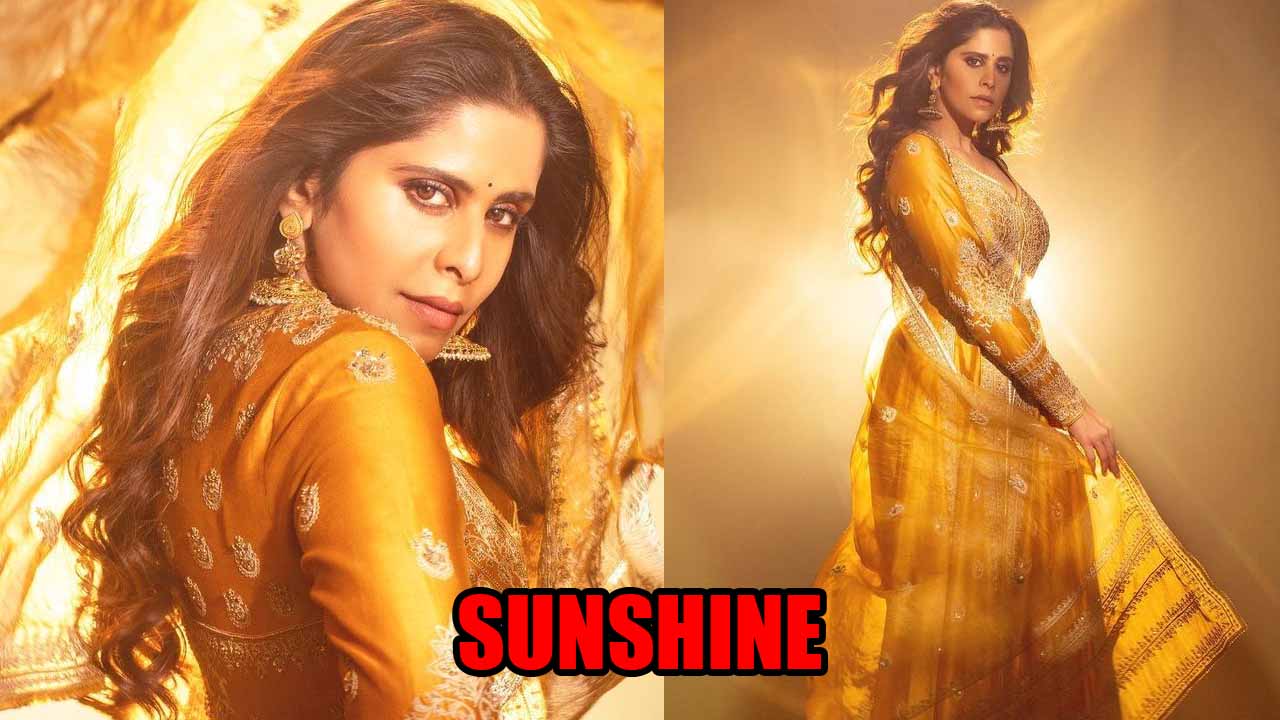 Sai Tamhankar Is A Regal Queen In Yellow Anarkali, Check Photos 783540