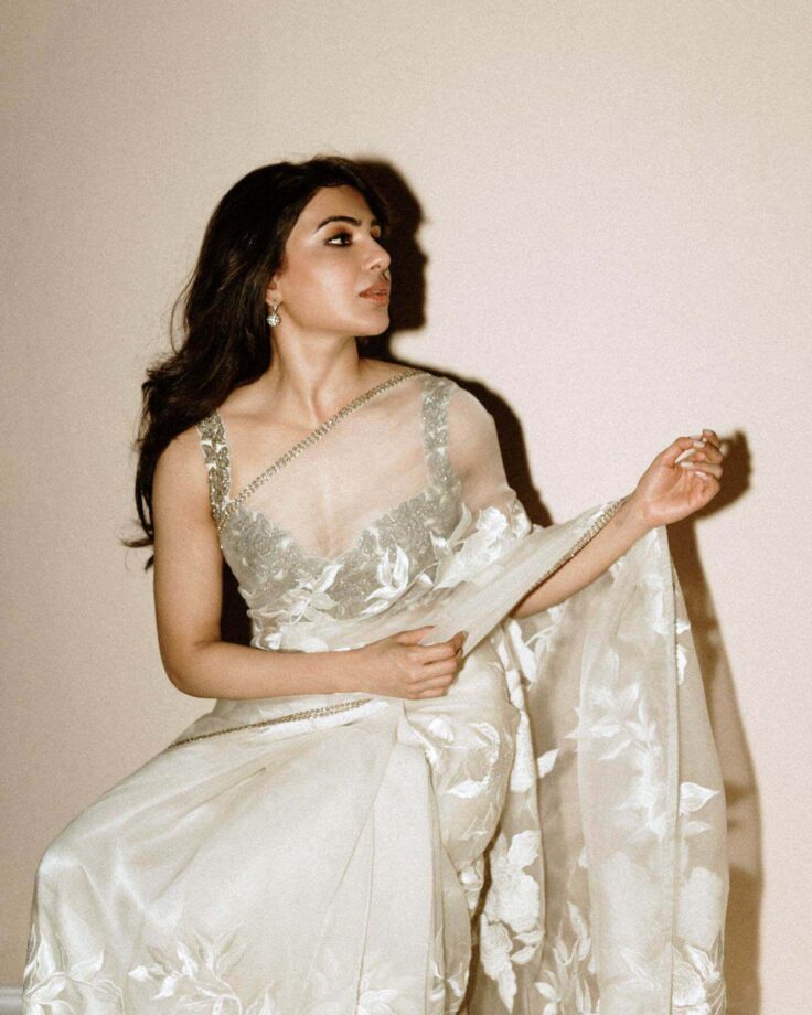 Samantha Ruth Prabhu raises heat in sensational see-through transparent saree, see pics 789615