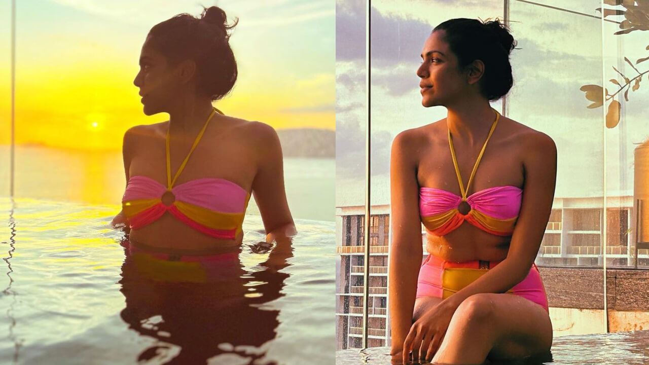 Shriya Pilgaonkar takes over internet by storm in multicolored monokini, we are going bananas 786343