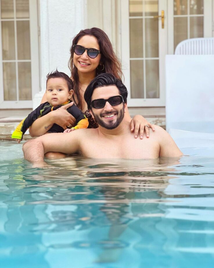 So Adorable: Dheeraj Dhoopar goes on swim day with son Zayn 787308