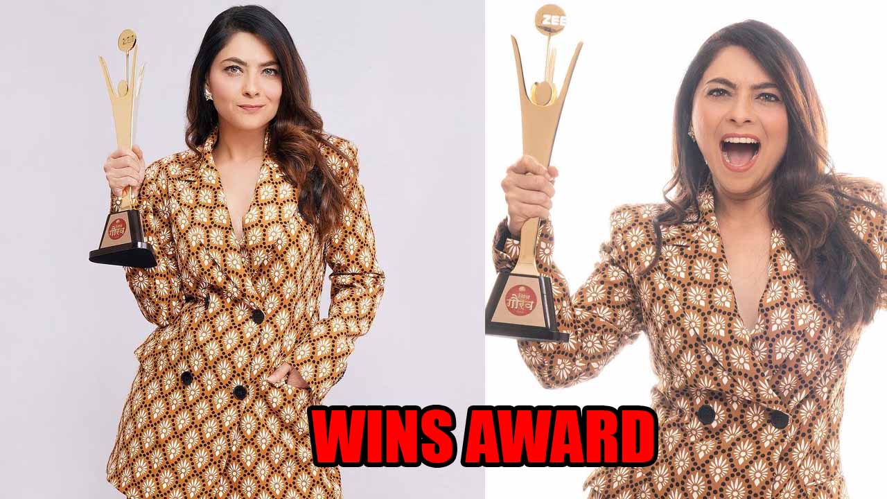 Sonalee Kulkarni Wins Natural Performance Of The Year Award, Shares A Special Thank You Post 790487