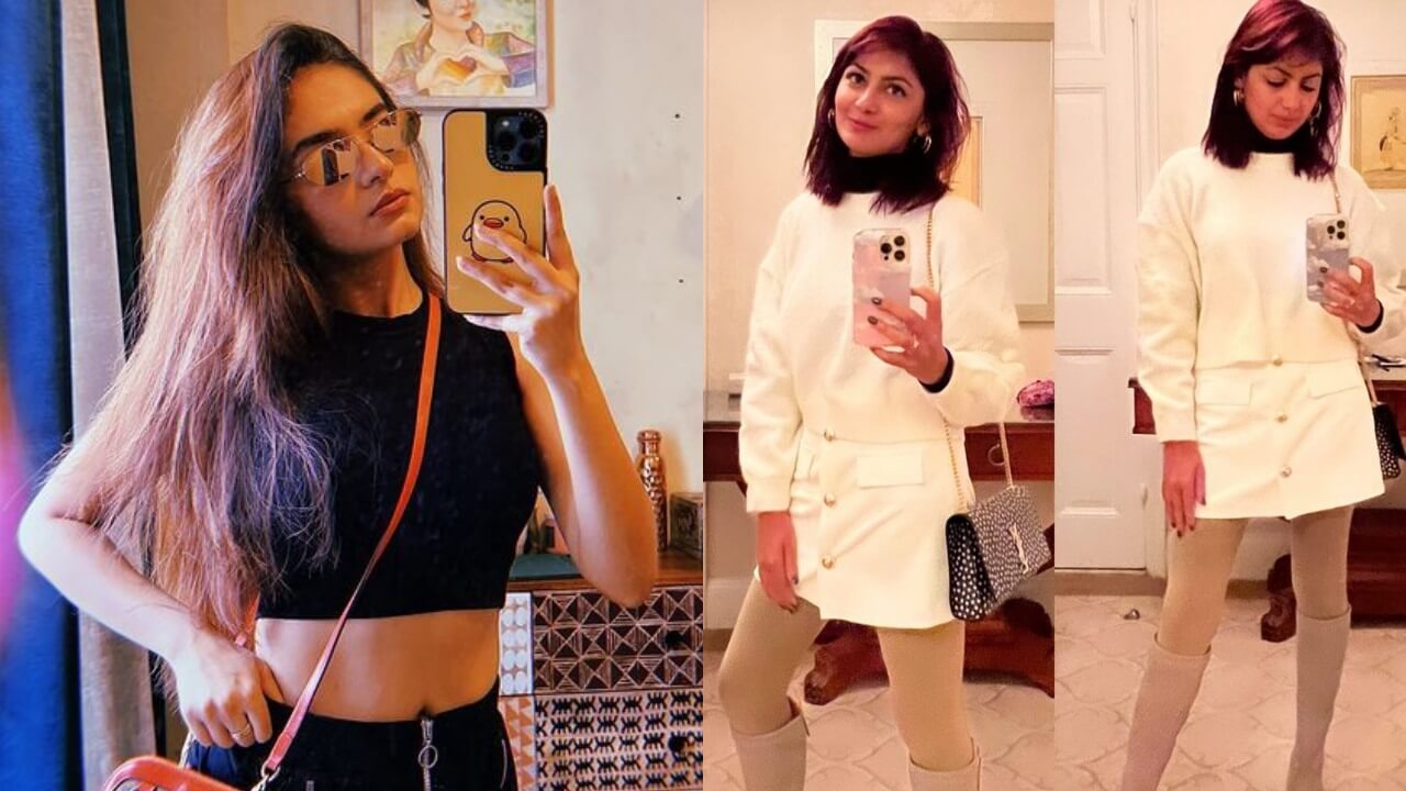 Sriti Jha and Anushka Sen's mirror selfie game is too strong 782036