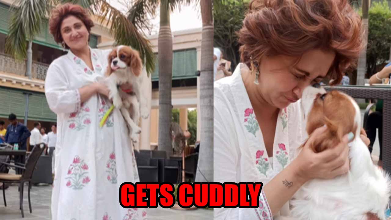 Swastika Mukherjee gets cuddly with paw buddies, watch video 790982