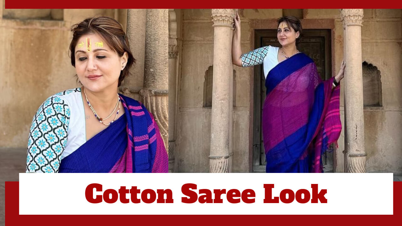 Swastika Mukherjee Shows Us How Beauty Lies In Simplicity In This Cotton Saree Look 783107