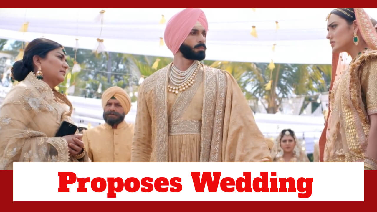 Teri Meri Doriyaann: Santosh proposes Sahiba's wedding with Angad 779704