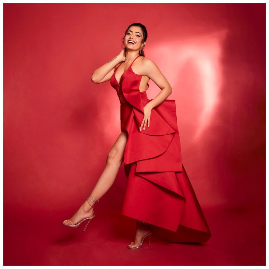 Times Rashmika Mandanna Showed Us How To Style Red In 2023 779002
