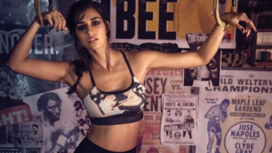 Times when Disha Patani made everyone sweat with her gym videos 787209