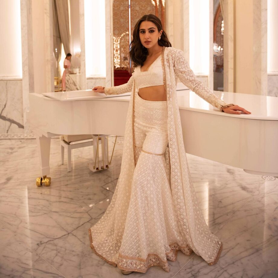 Times When Sara Ali Khan Stole Our Hearts In Sharara Suits 778907