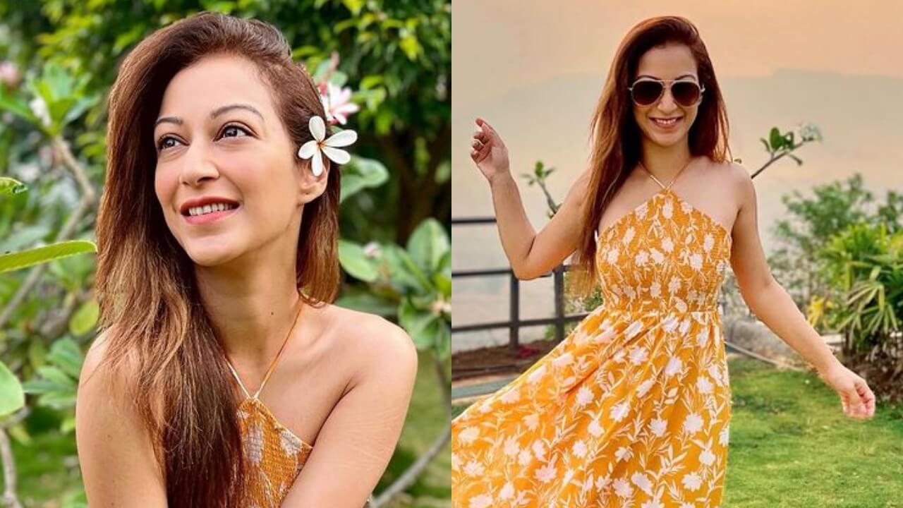 TMKOC diva Sunayana Fozdar's floral maxi outfit is droolworthy 784501