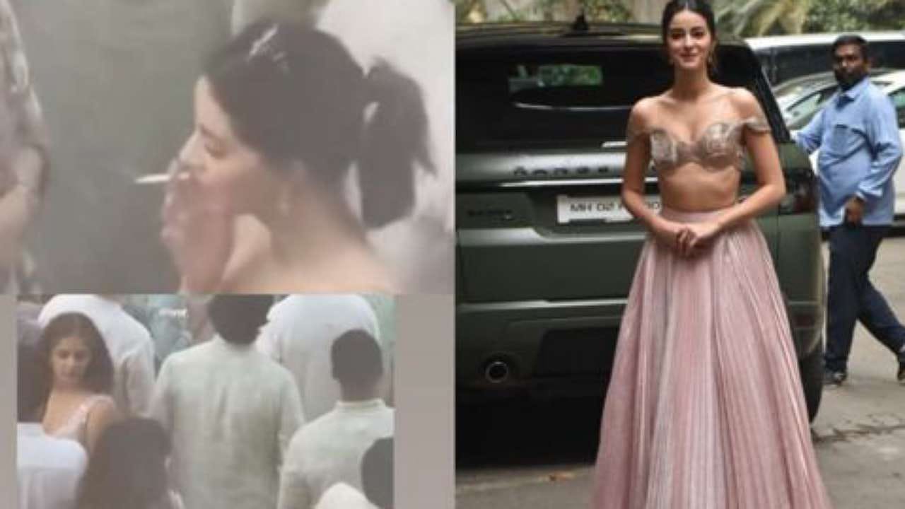Trending: Was Ananya Panday caught on camera smoking at cousin Alanna Panday's mehendi ceremony? 785274