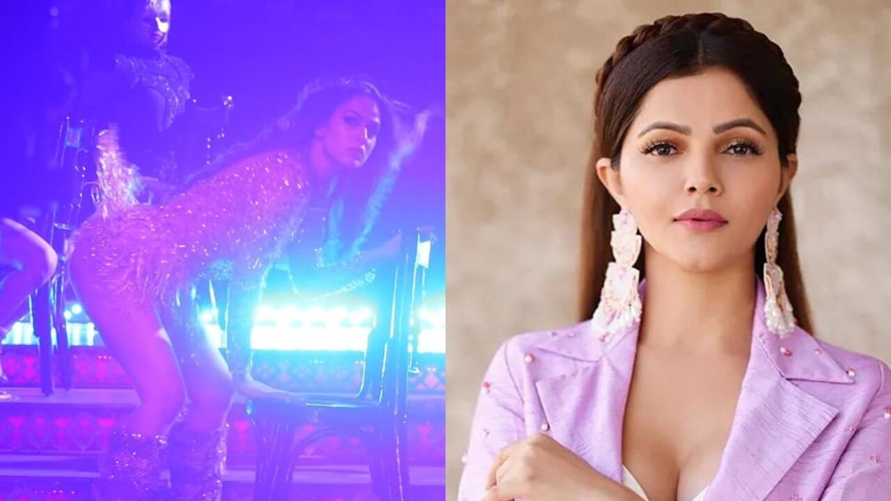 Uff Haye Garmi: Nia Sharma slays sensuous dance move with chair, Rubina Dilaik loves it 788715