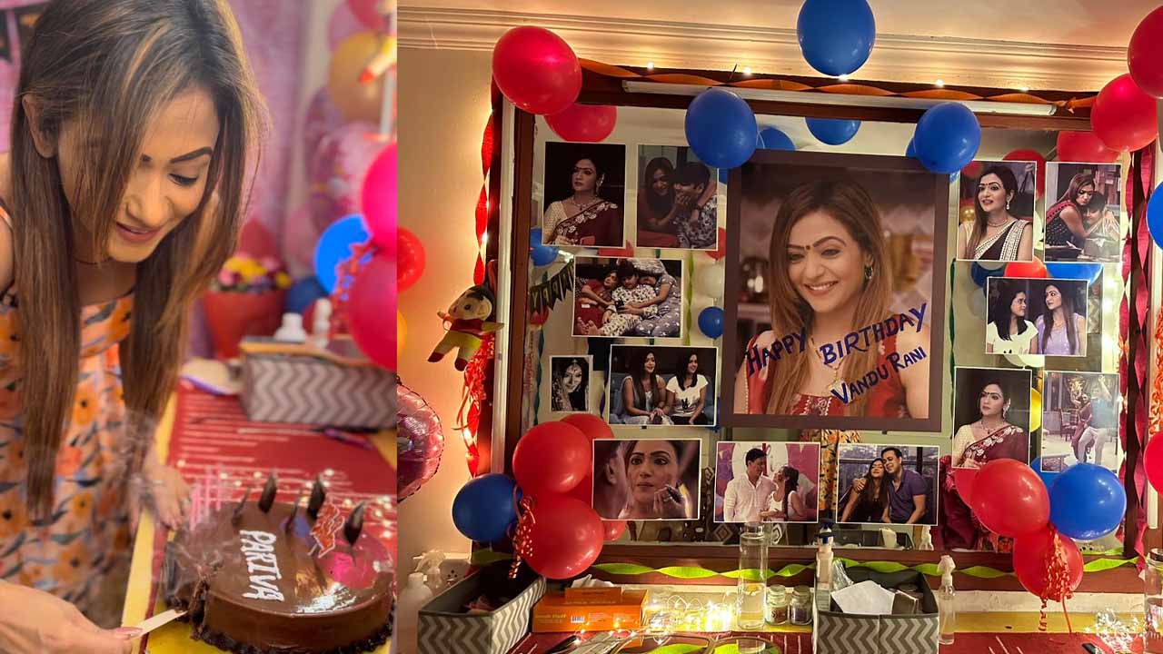 Wagle Ki Duniya actress Pariva Pranati celebrates her birthday on the set 787080