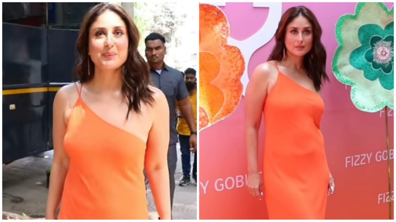 Watch: Kareena Kapoor Khan Shows Her 'Unstoppable' Style File As She Flaunts Her Back In One-Shoulder Dress 790704